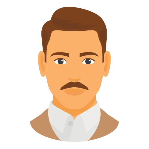 Chevron Mustache Style
