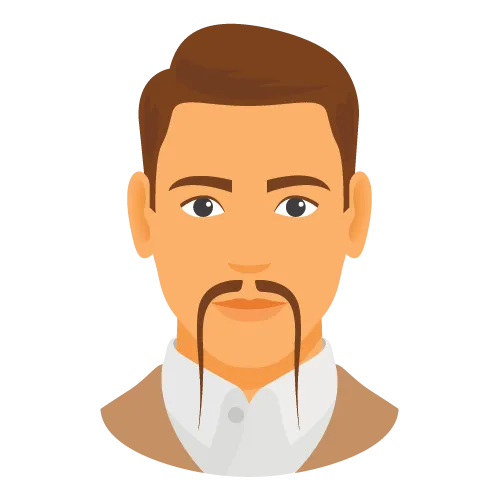 Fu Manchu Mustache Style