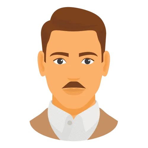 Lampshade Mustache Style