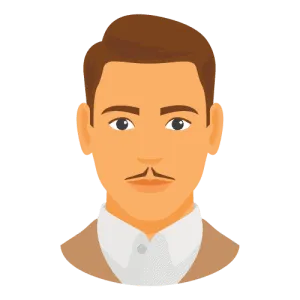 Pencil Mustache Style