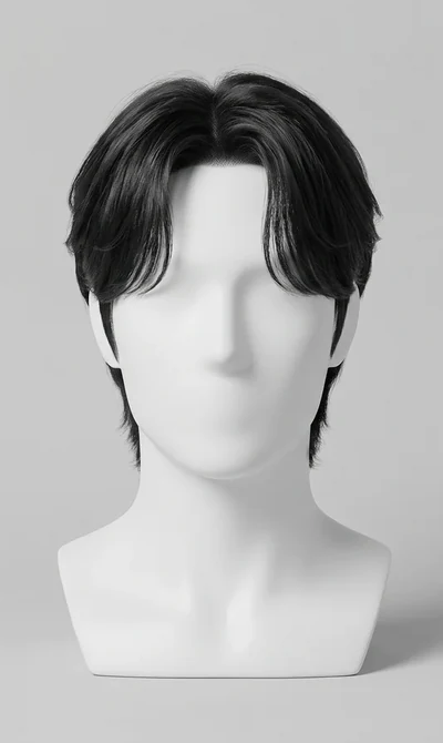 Curtain Bangs haircut