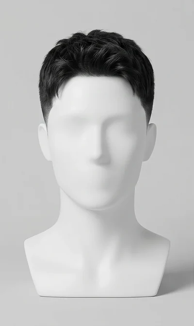 Textured Mid Fade haircut