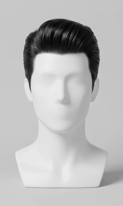 Pompadour haircut